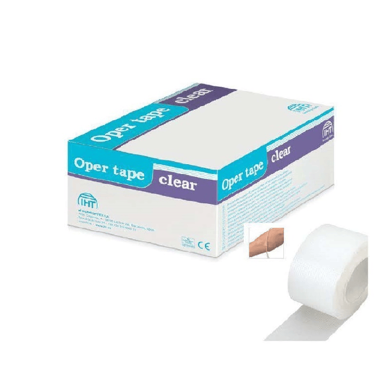 0038152 Пластир на поліетиленовій основі Oper tape clear, 5 м x 5 см